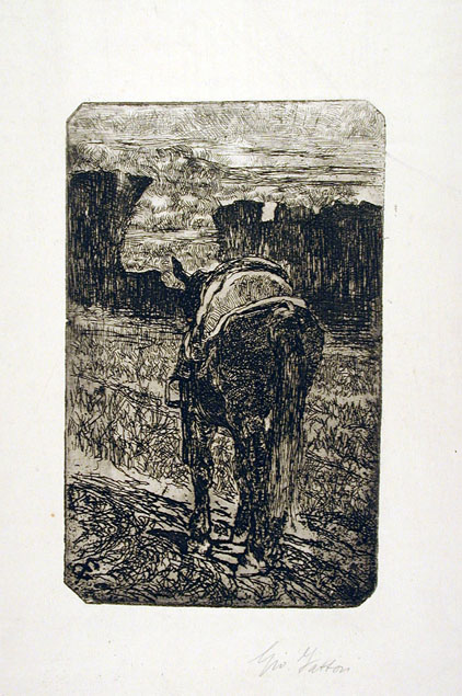 Giovanni Fattori, cavallo bardato